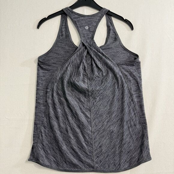 Lululemon Athletica Essential Tank Heathered Gray Size 8 - Picture 1 of 7